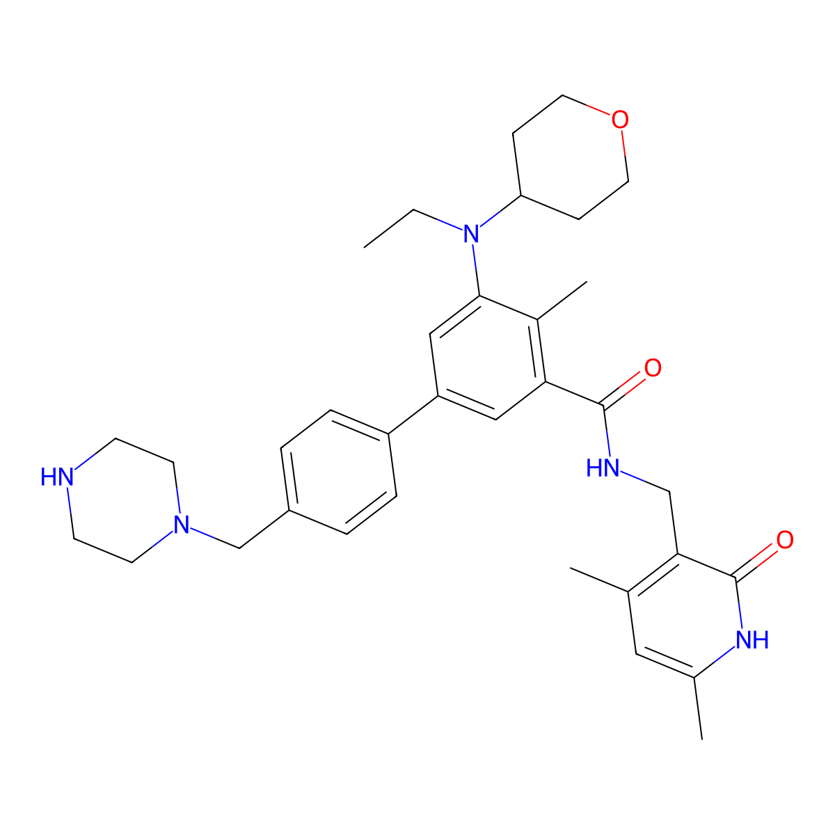 Ezh2-IN-13 molecular structure, CAS 1403255-41-3