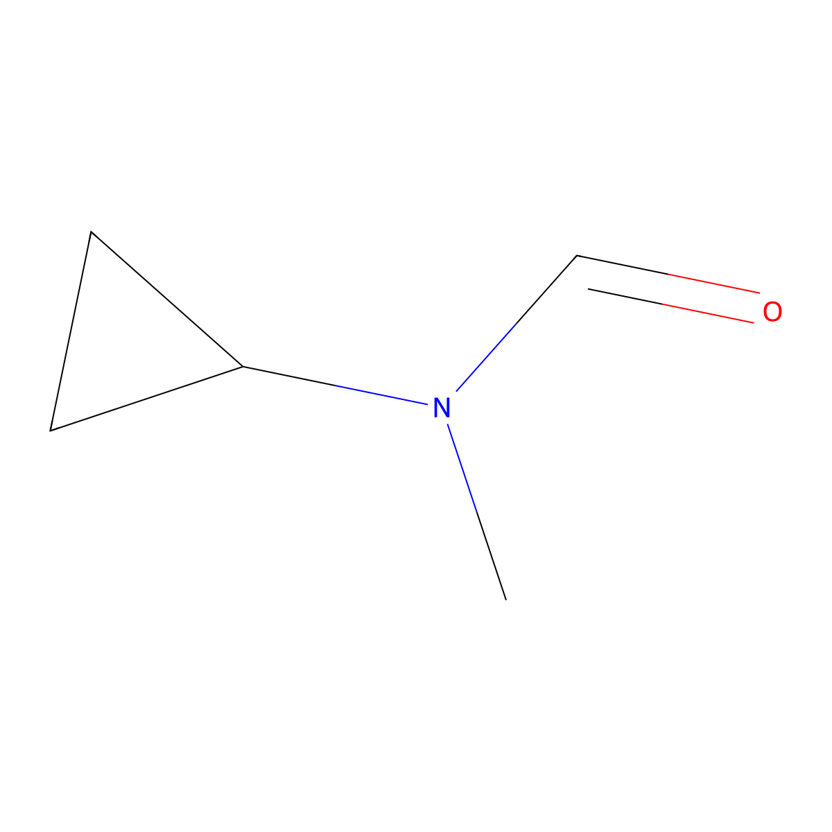 N-cyclopropyl-N-methylformamide molecular structure, CAS 1403483-62-4