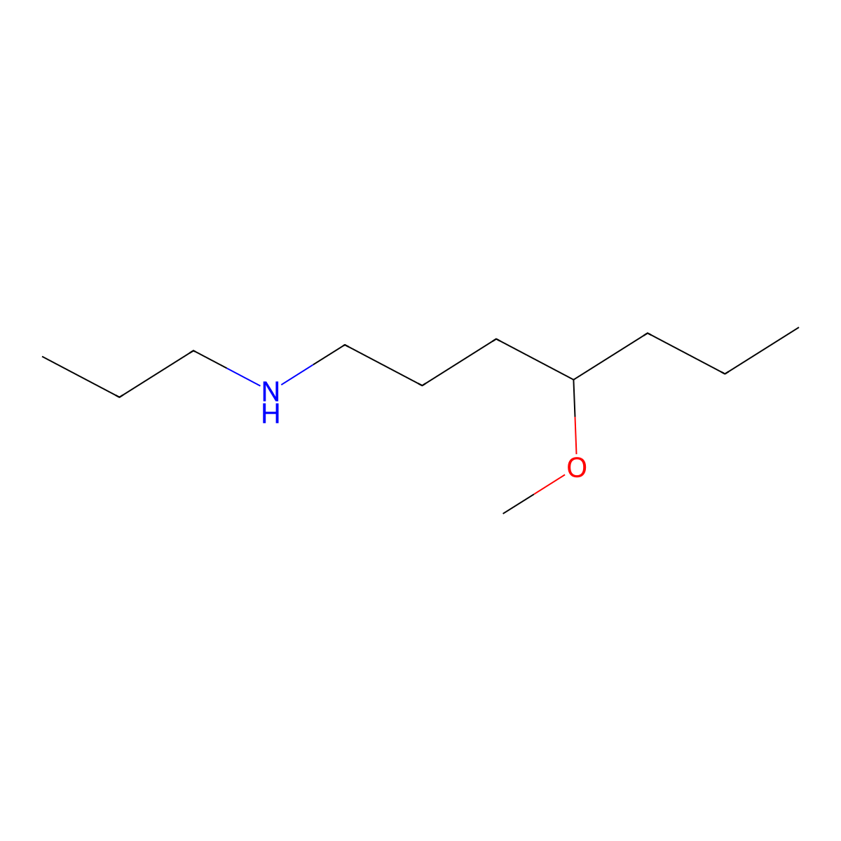 (4-Methoxyheptyl)(propyl)amine molecular structure, CAS 1403567-29-2