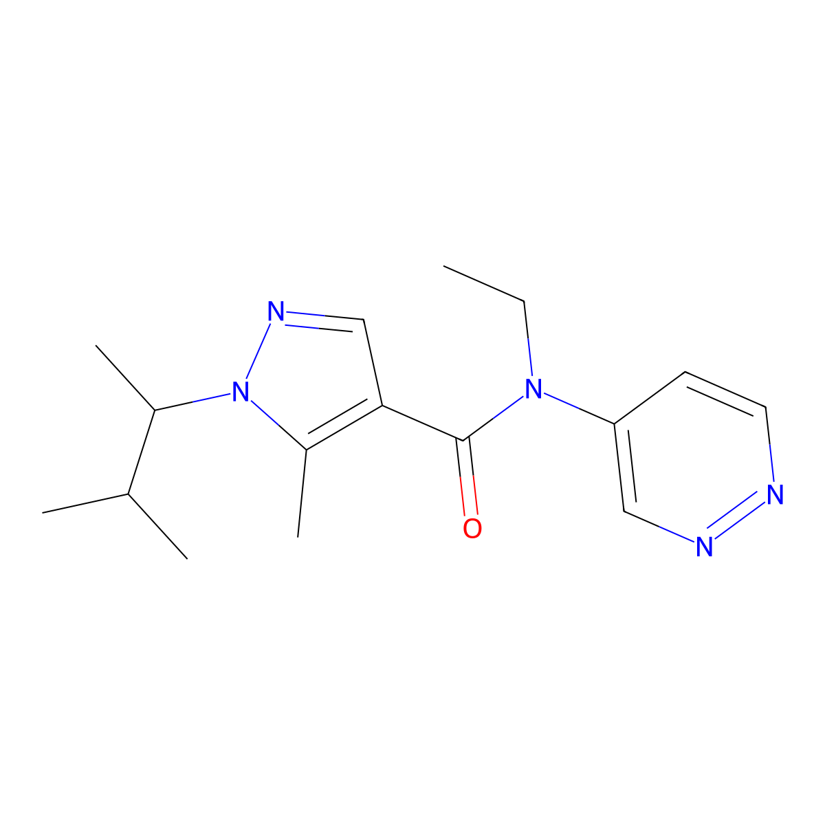 Dimpropyridaz molecular structure, CAS 1403615-77-9