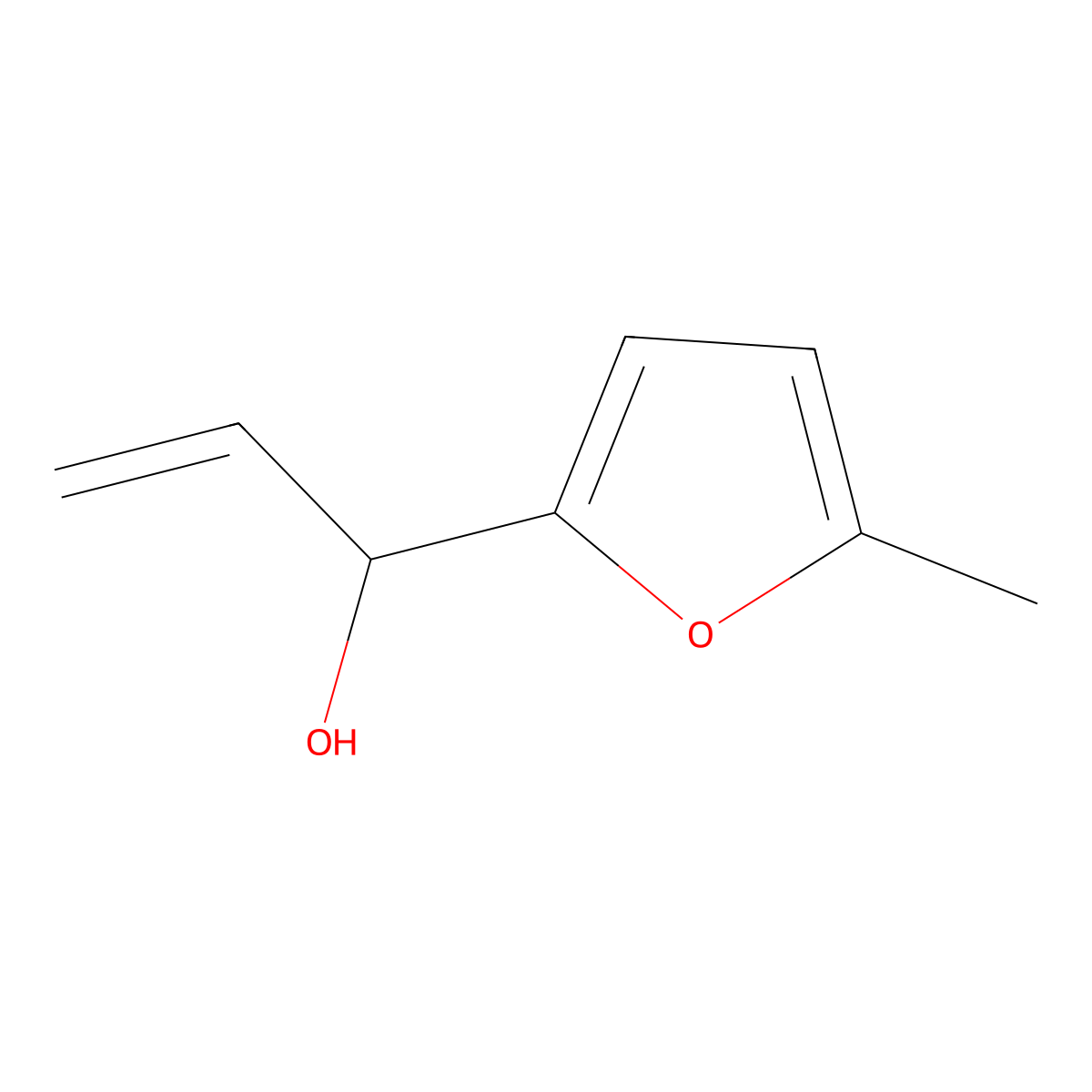 1-(5-Methylfuran-2-yl)prop-2-en-1-ol molecular structure, CAS 1403651-57-9