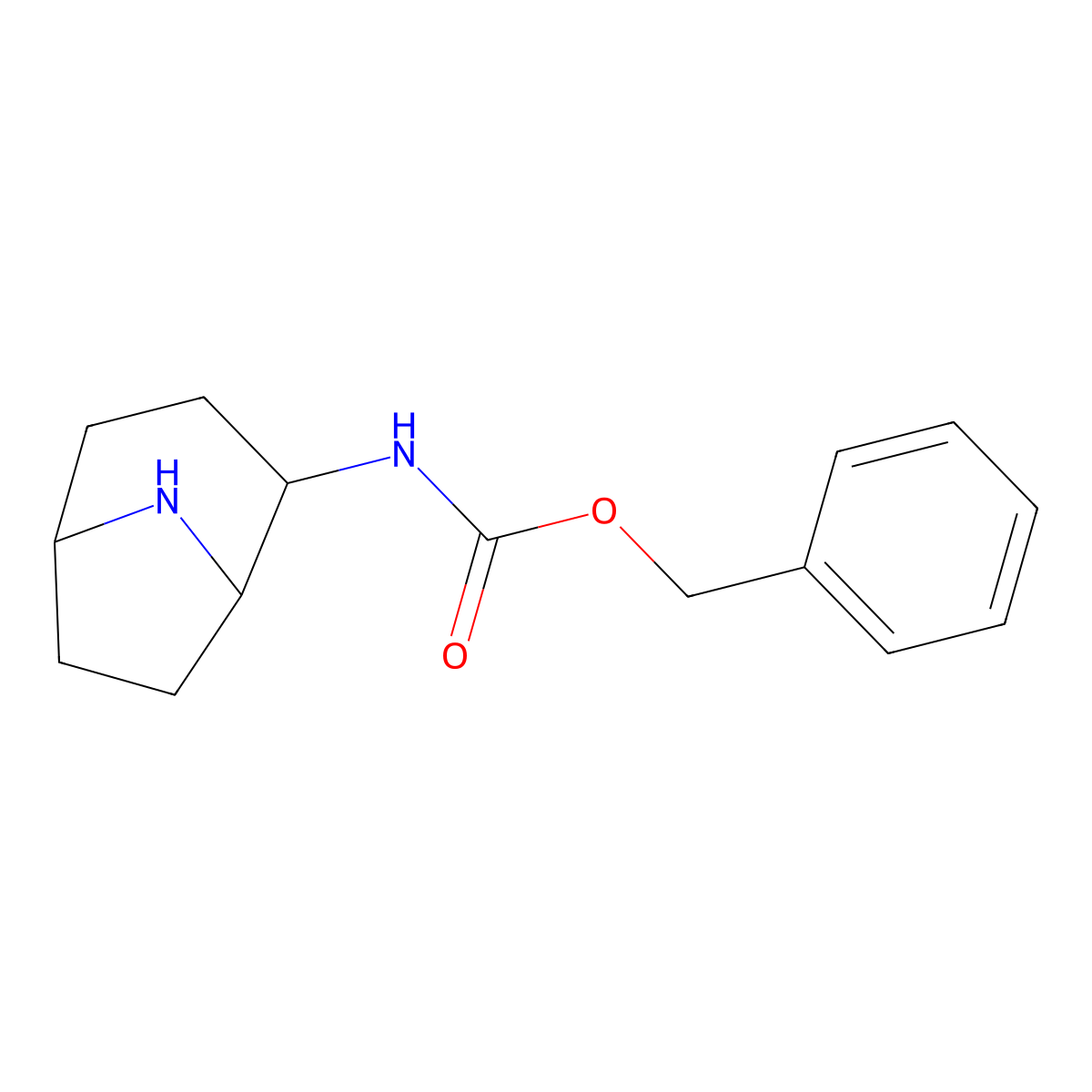 2-(Cbz-amino)-8-azabicyclo[3.2.1]octane molecular structure, CAS 1403767-22-5