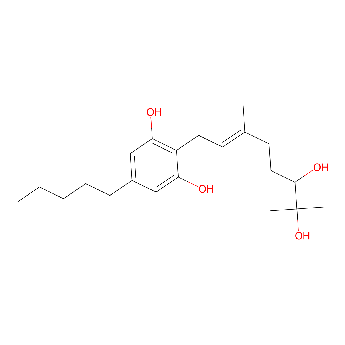 Carmagerol molecular structure, CAS 140396-81-2