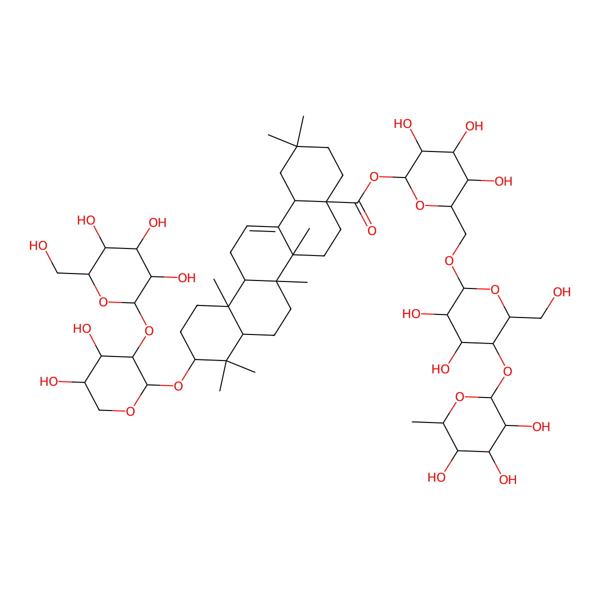 Flaccidoside III molecular structure, CAS 140400-67-5