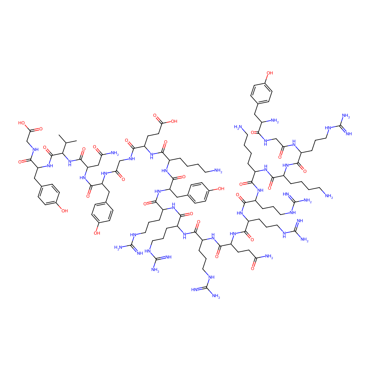 TAT-GluA2 3Y molecular structure, CAS 1404188-93-7