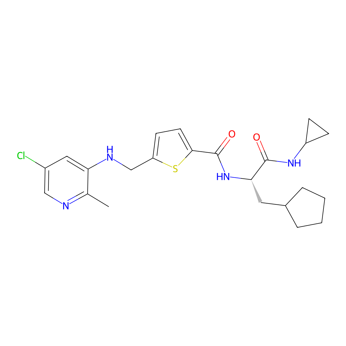 Gsk2830371 molecular structure, CAS 1404456-53-6