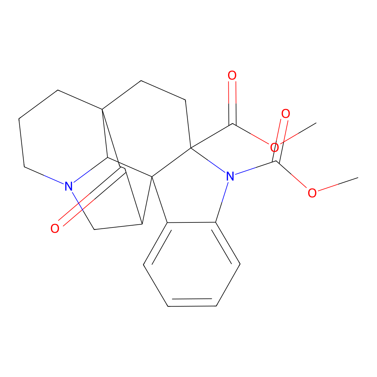 Methyl chanofruticosinate molecular structure, CAS 14050-92-1