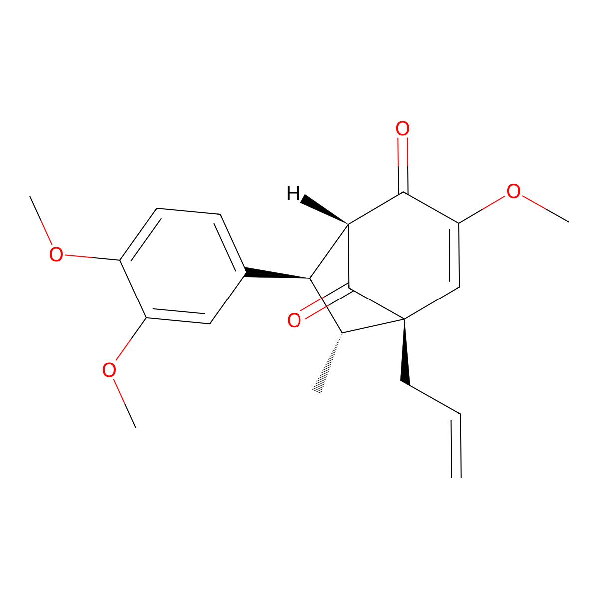 Kadsurenin D molecular structure, CAS 140669-89-2