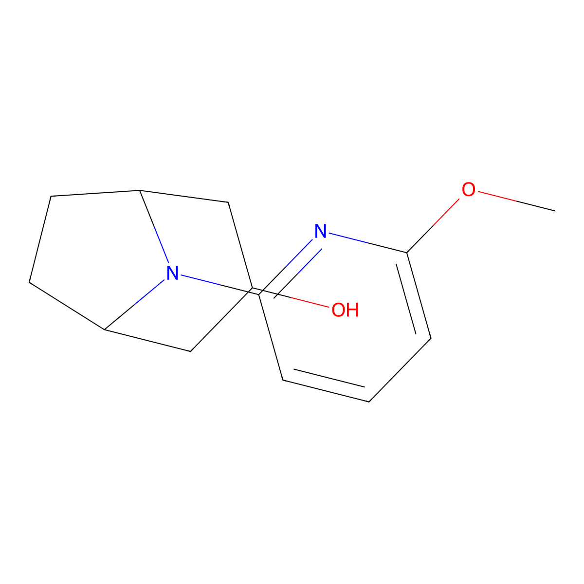 8-(6-Methoxypyridin-2-yl)-8-azabicyclo[3.2.1]octan-3-ol molecular structure, CAS 1407042-35-6