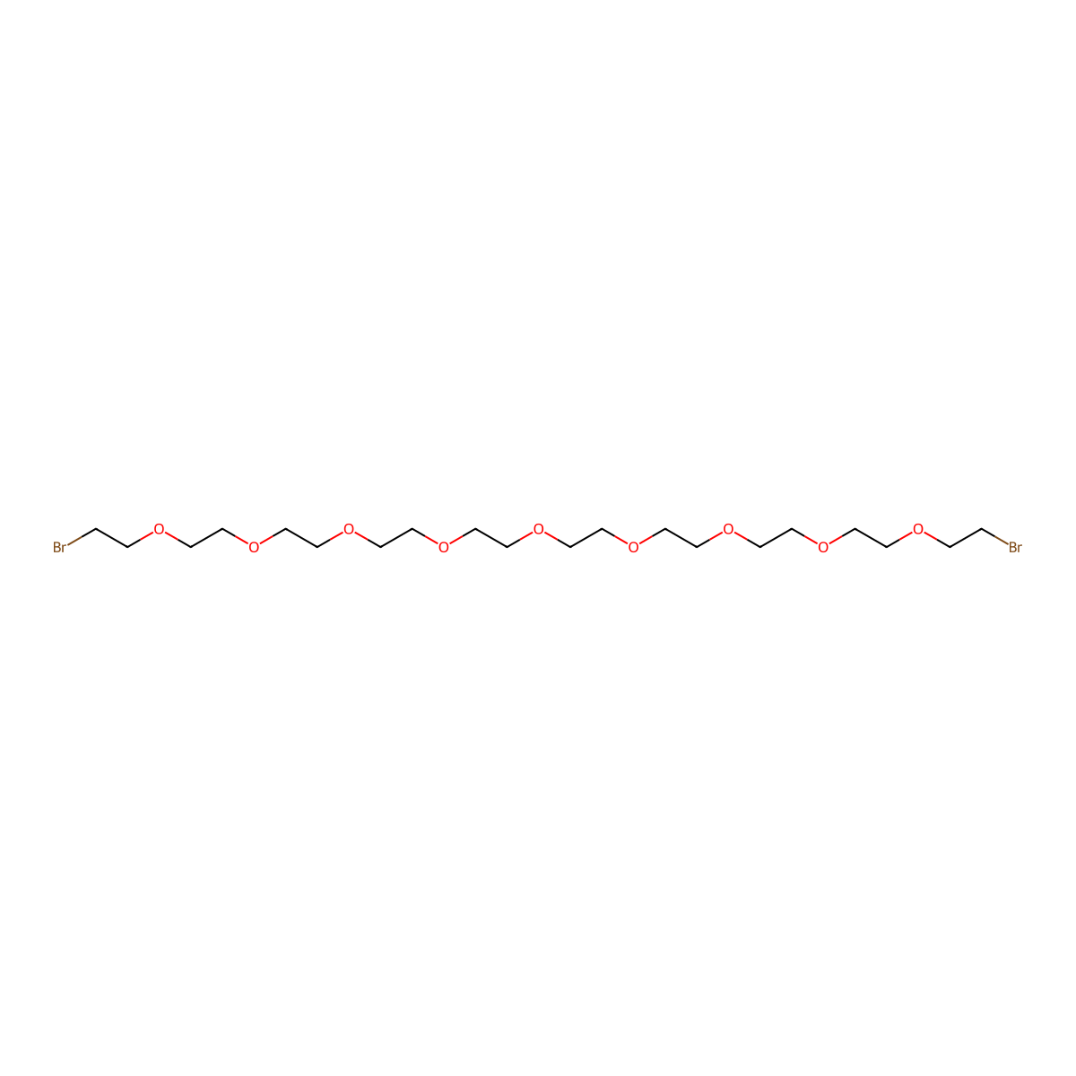 Br-PEG9-CH2CH2Br molecular structure, CAS 140714-66-5