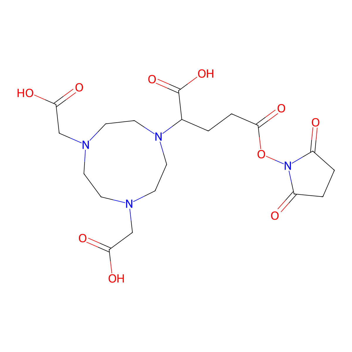 Nodaga-nhs molecular structure, CAS 1407166-70-4