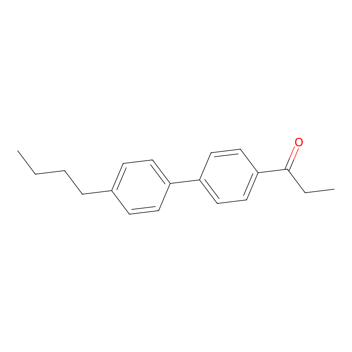 1-(4'-Butyl-[1,1'-biphenyl]-4-yl)propan-1-one molecular structure, CAS 1407291-69-3