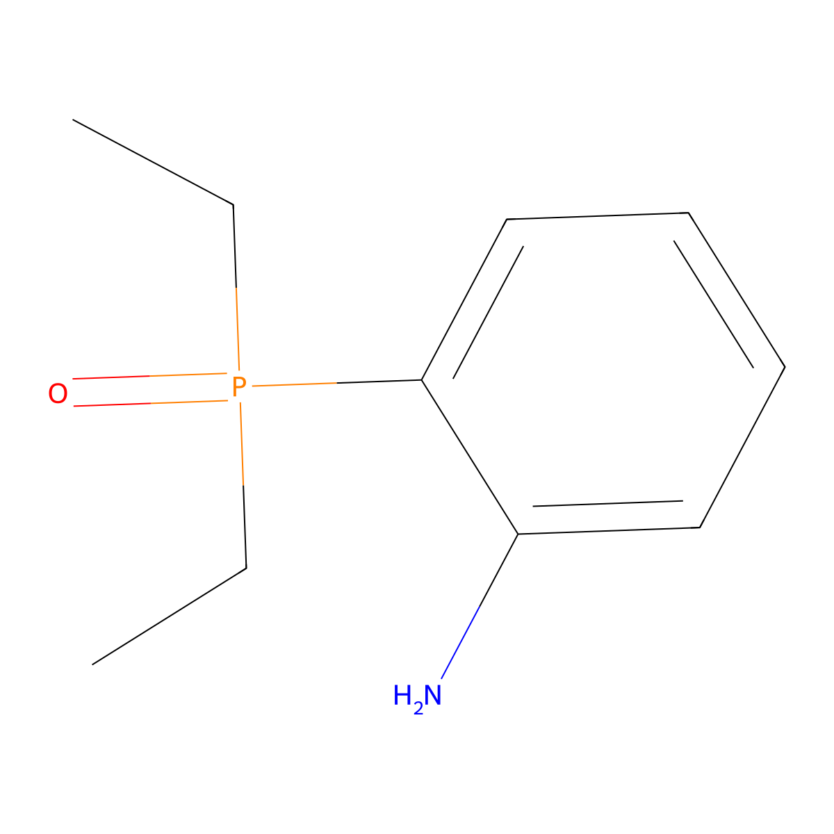 2-(Diethylphosphoryl)aniline molecular structure, CAS 1407520-18-6