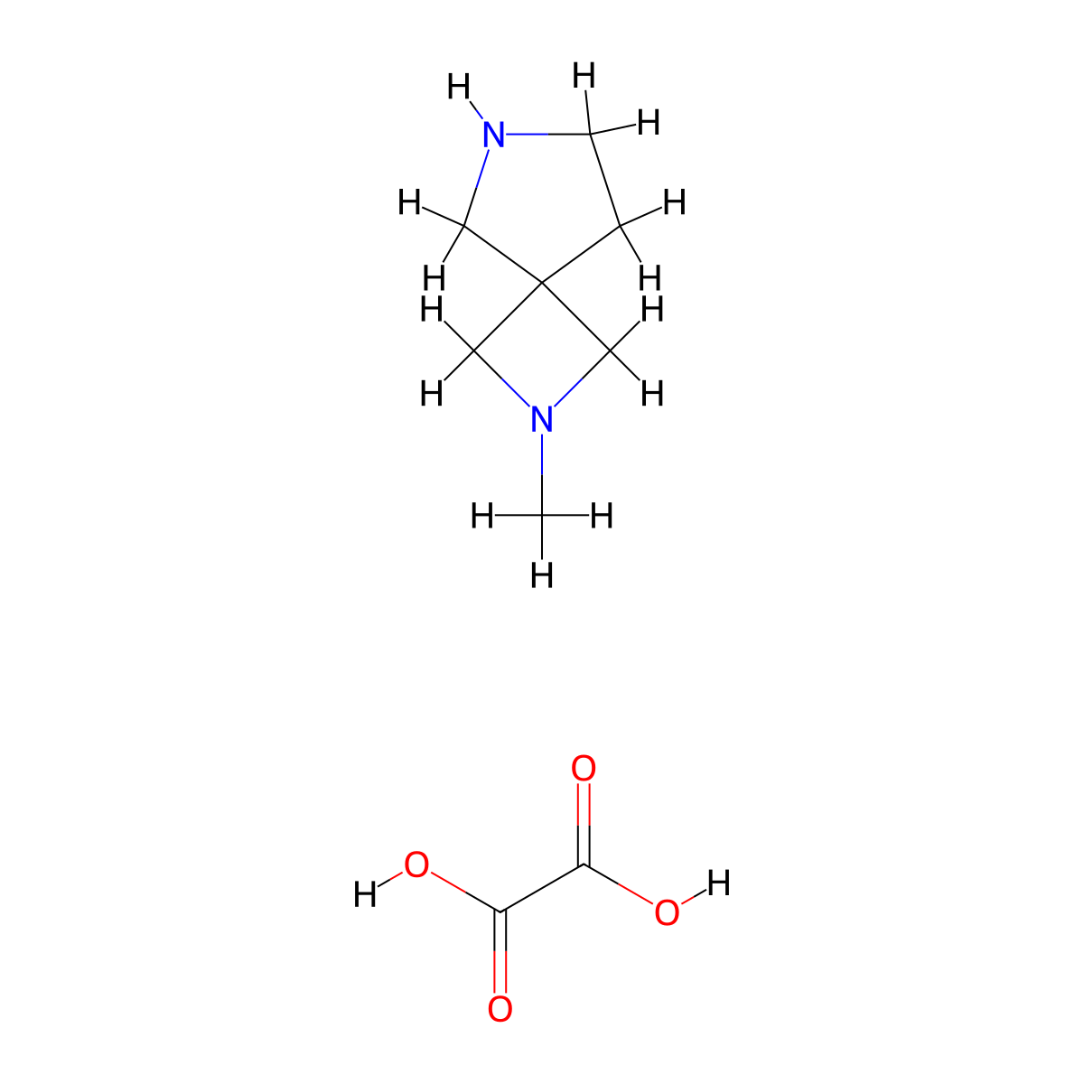 2-Methyl-2,6-diazaspiro[3.4]octane oxalate molecular structure, CAS 1408074-75-8
