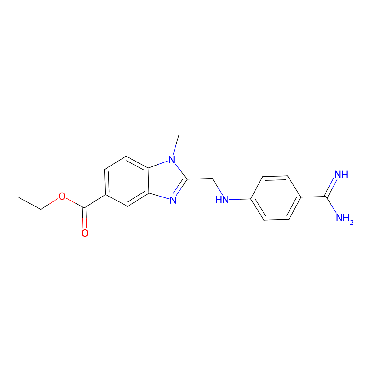 Dabigatran Impurity 9 molecular structure, CAS 1408238-41-4