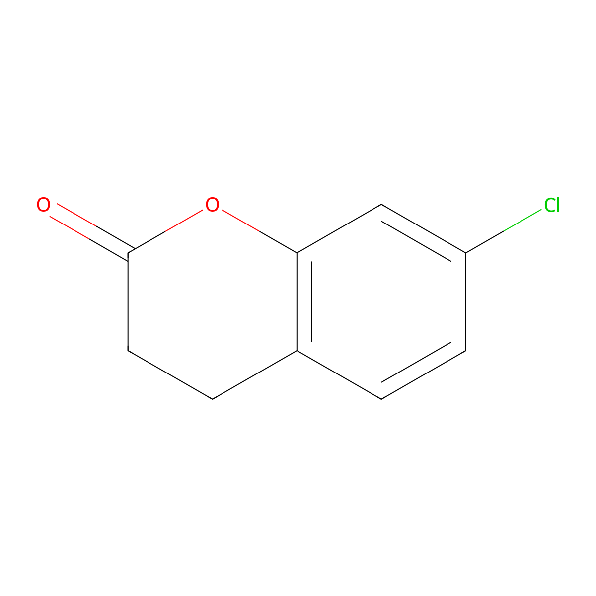 7-Chlorochroman-2-one molecular structure, CAS 140841-02-7