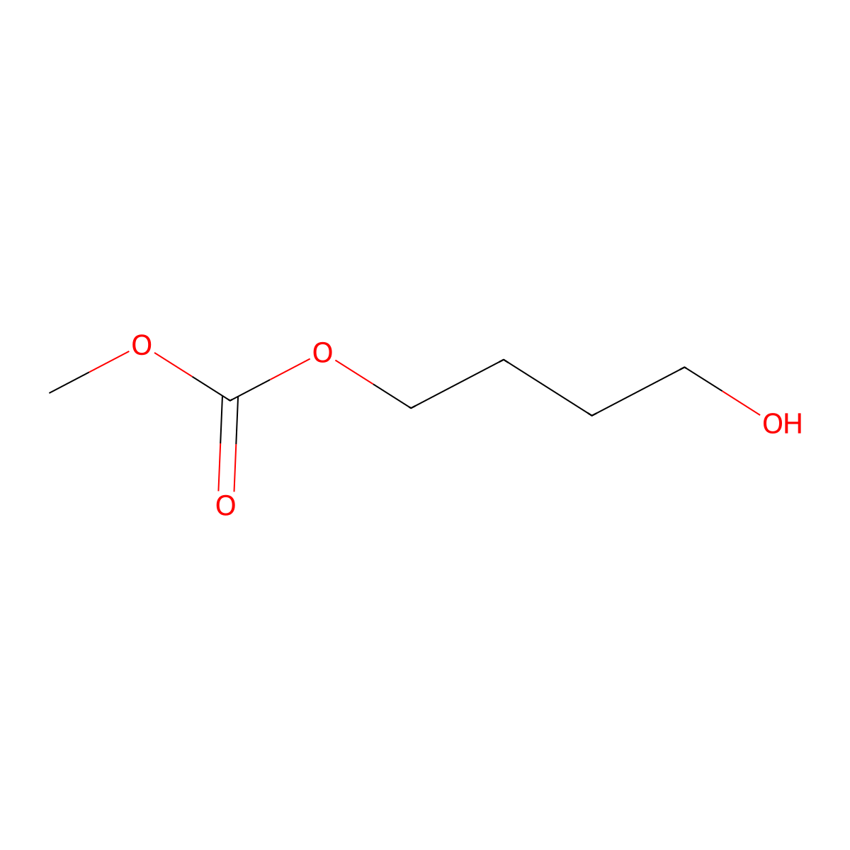 4-((Methoxycarbonyl)oxy)butan-1-ol molecular structure, CAS 140947-74-6