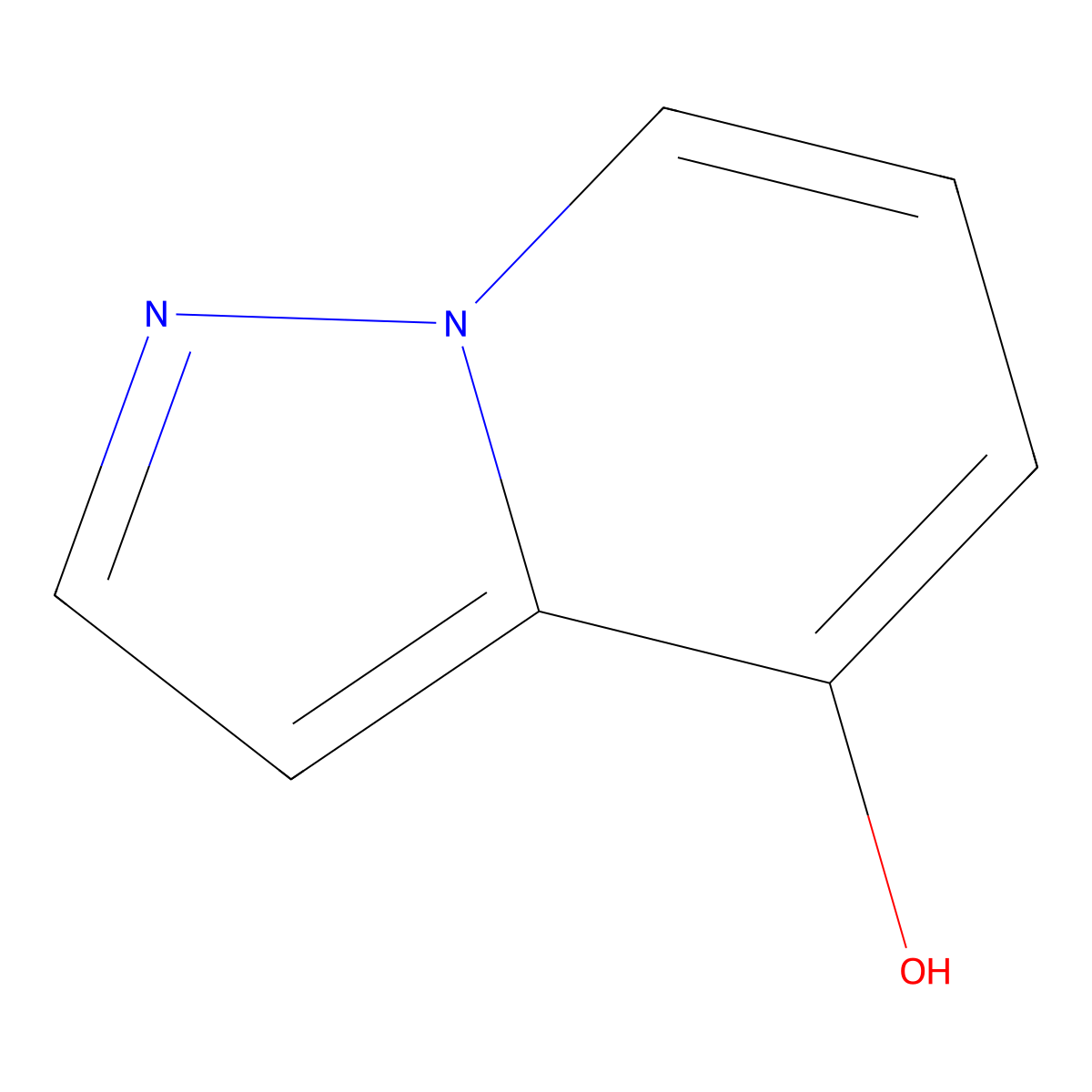 Pyrazolo(1,5-a)pyridin-4-ol molecular structure, CAS 141032-72-6