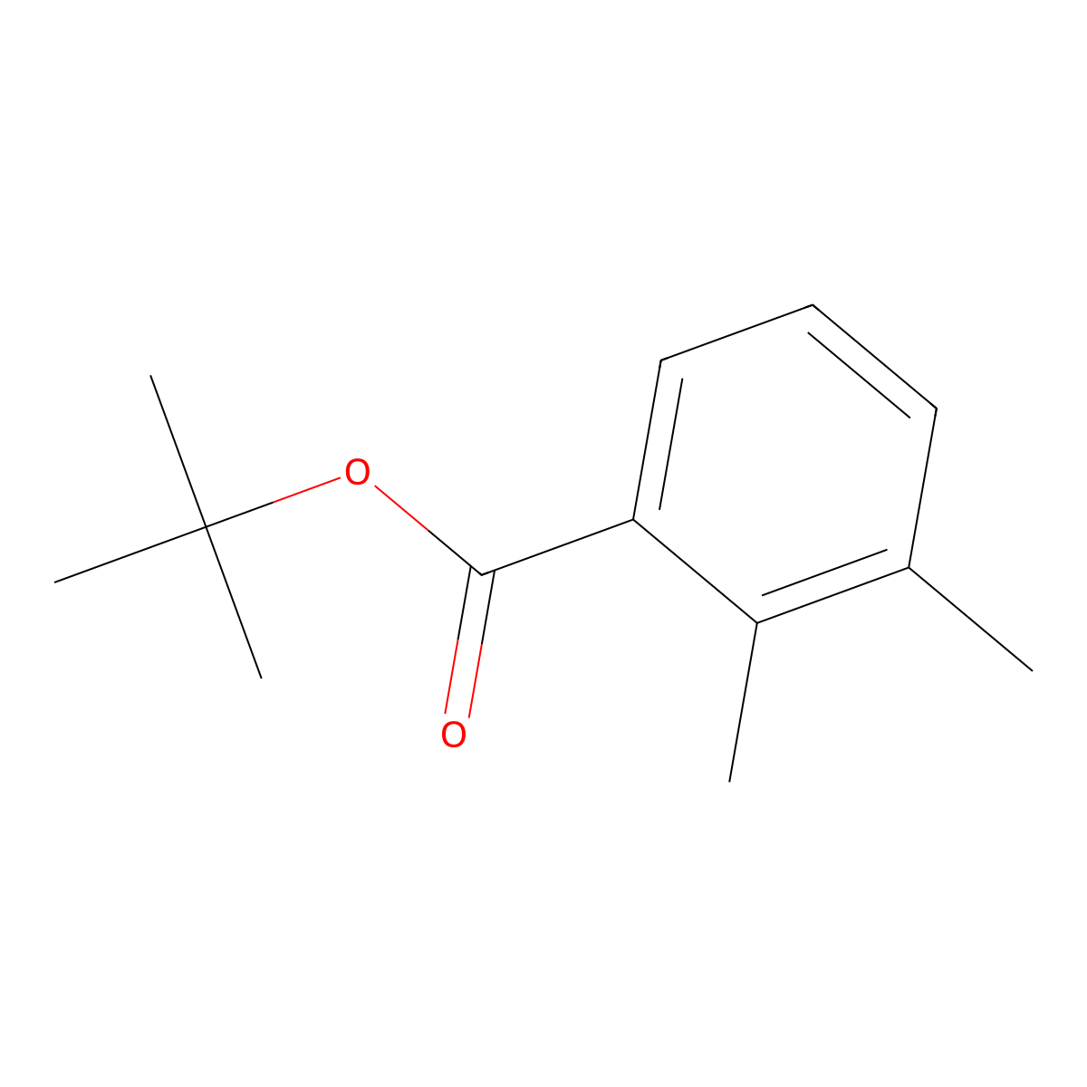 Tert-butyl 2,3-dimethylbenzoate molecular structure, CAS 1410541-34-2