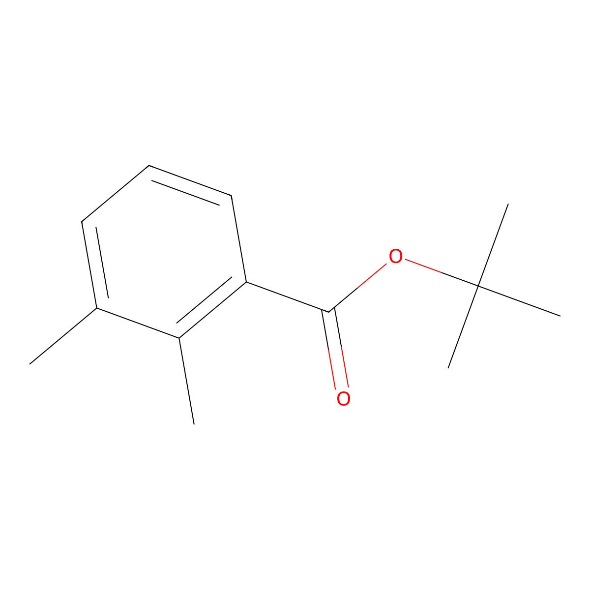 Tert-butyl 2,3-dimethylbenzoate molecular structure, CAS 1410541-34-2