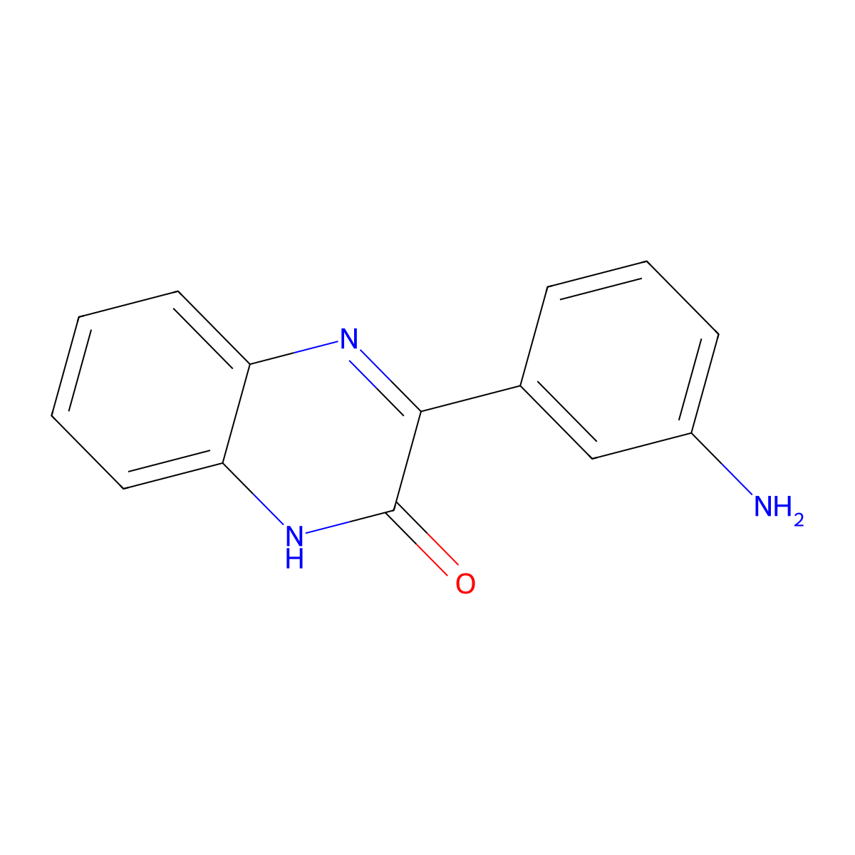 3-(3-Aminophenyl)quinoxalin-2-ol molecular structure, CAS 1410793-16-6