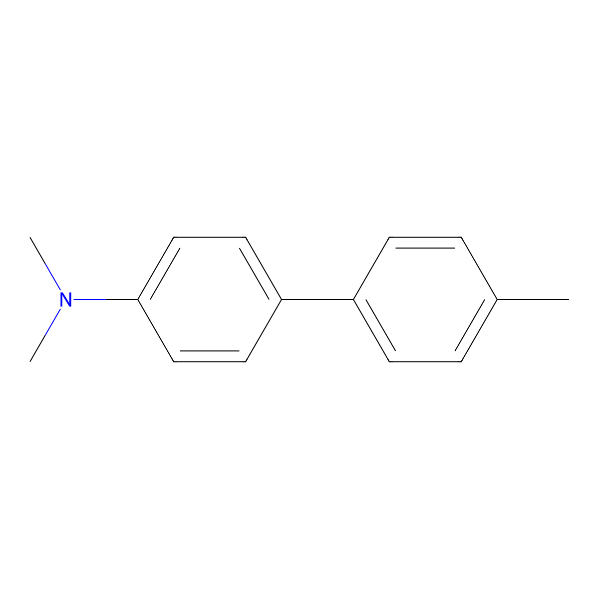 N,N,4'-Trimethyl[1,1'-biphenyl]-4-amine molecular structure, CAS 141082-00-0