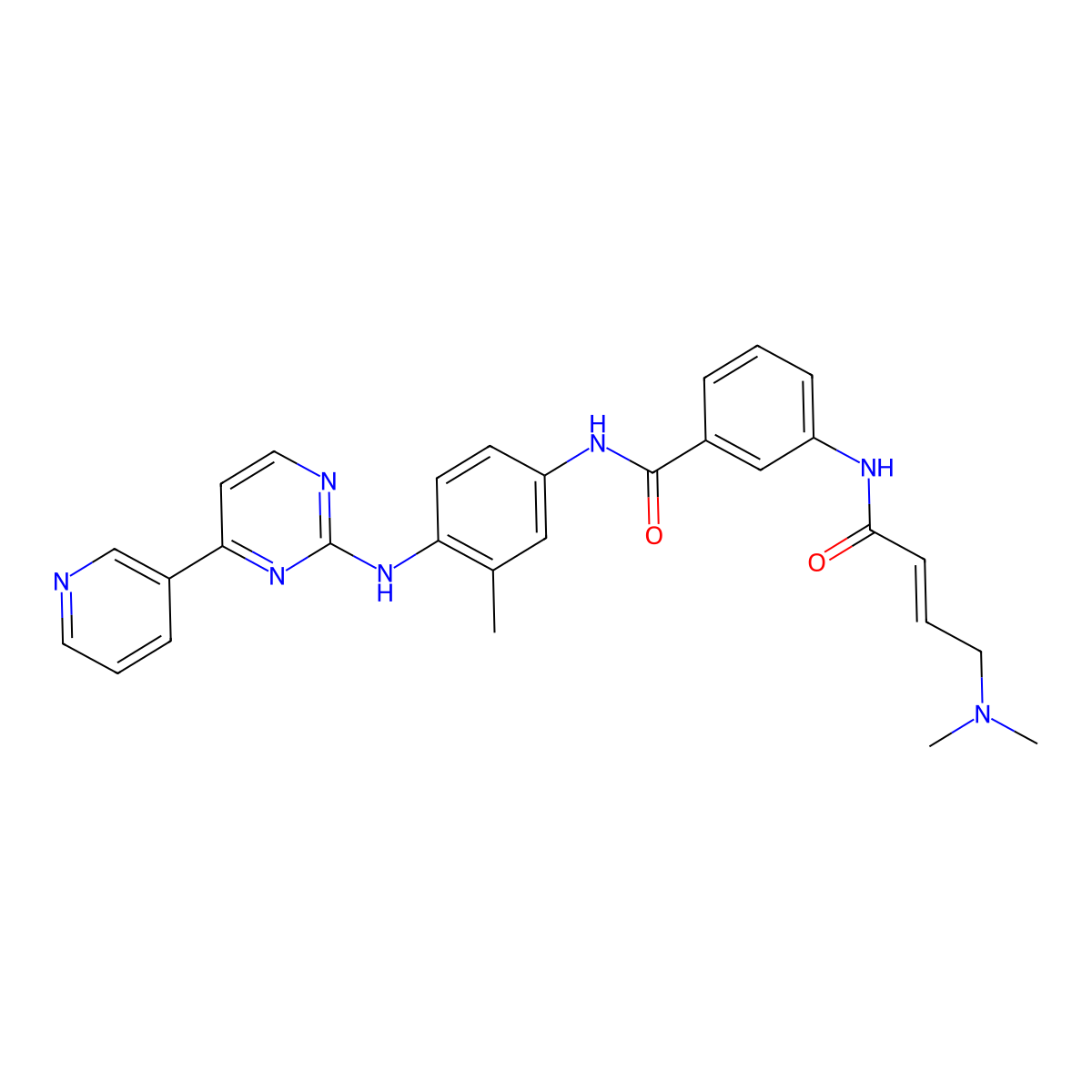 Jnk-IN-8 molecular structure, CAS 1410880-22-6