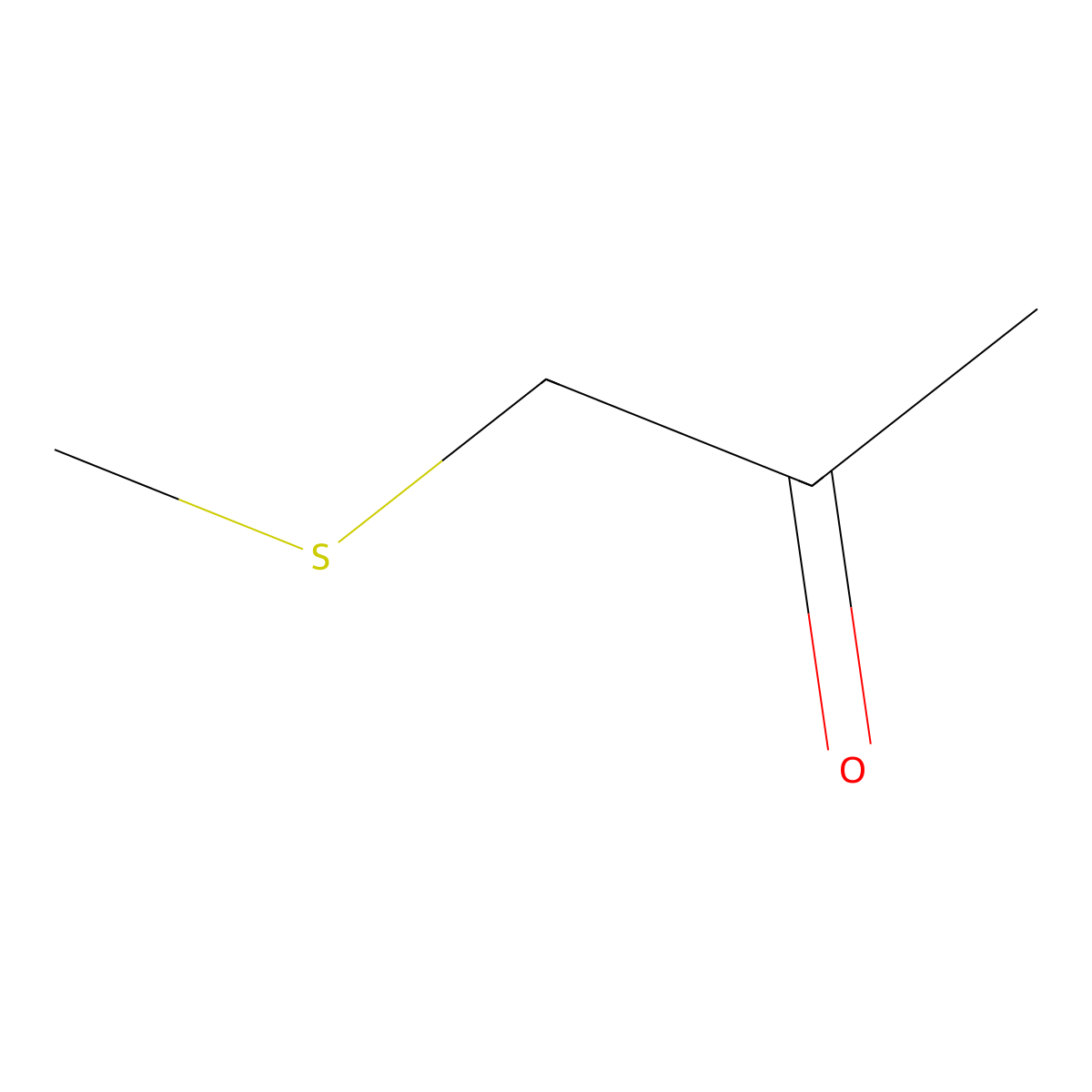 1-Methylthio-2-propanone molecular structure, CAS 14109-72-9