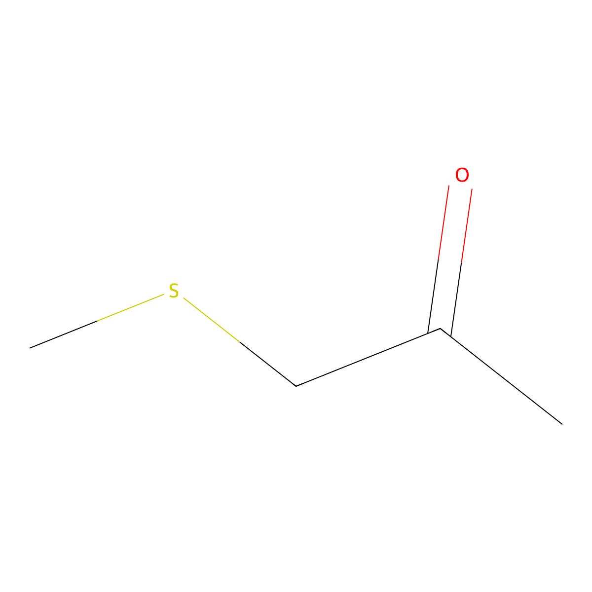 1-Methylthio-2-propanone molecular structure, CAS 14109-72-9