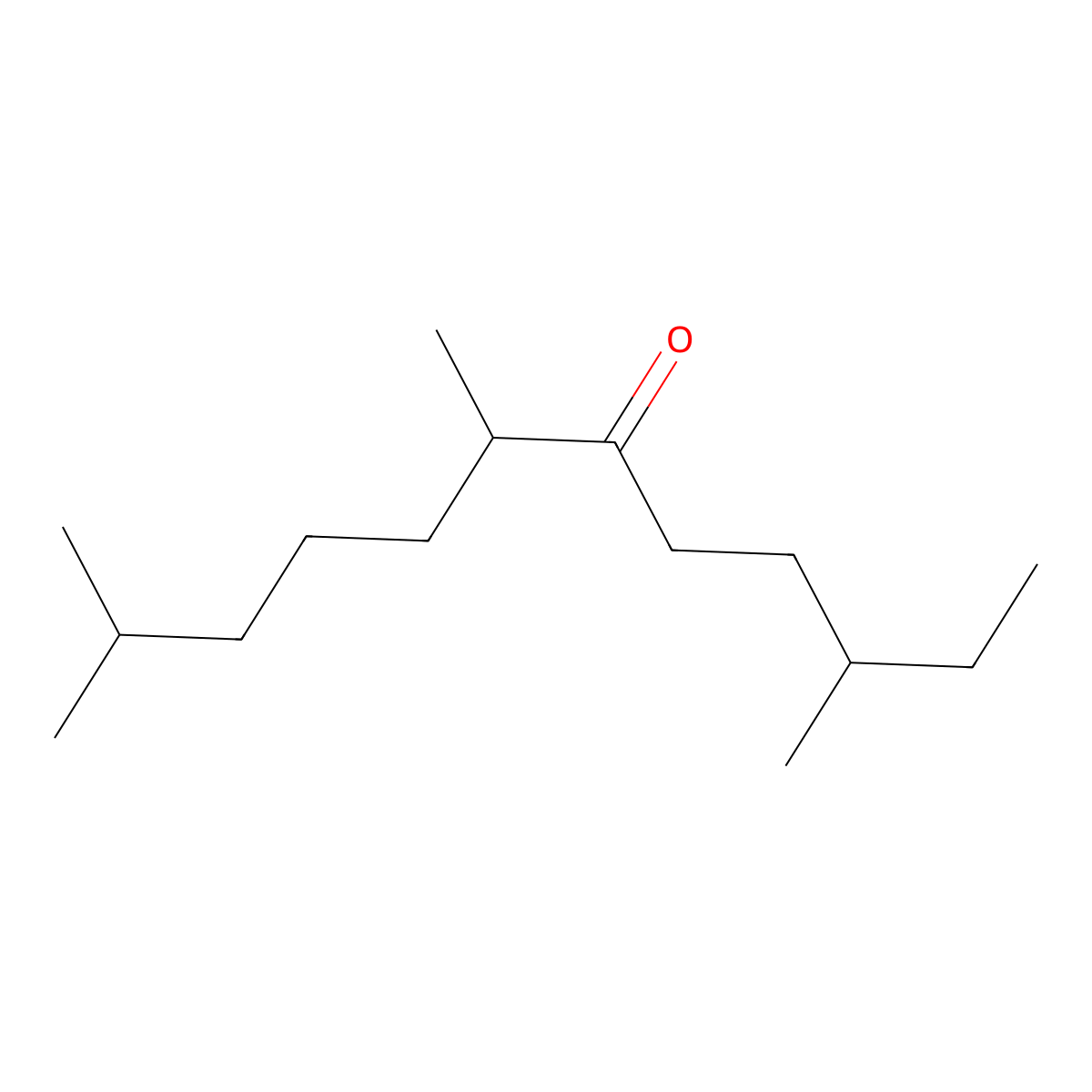 3,7,11-Trimethyldodecan-6-one molecular structure, CAS 141098-36-4