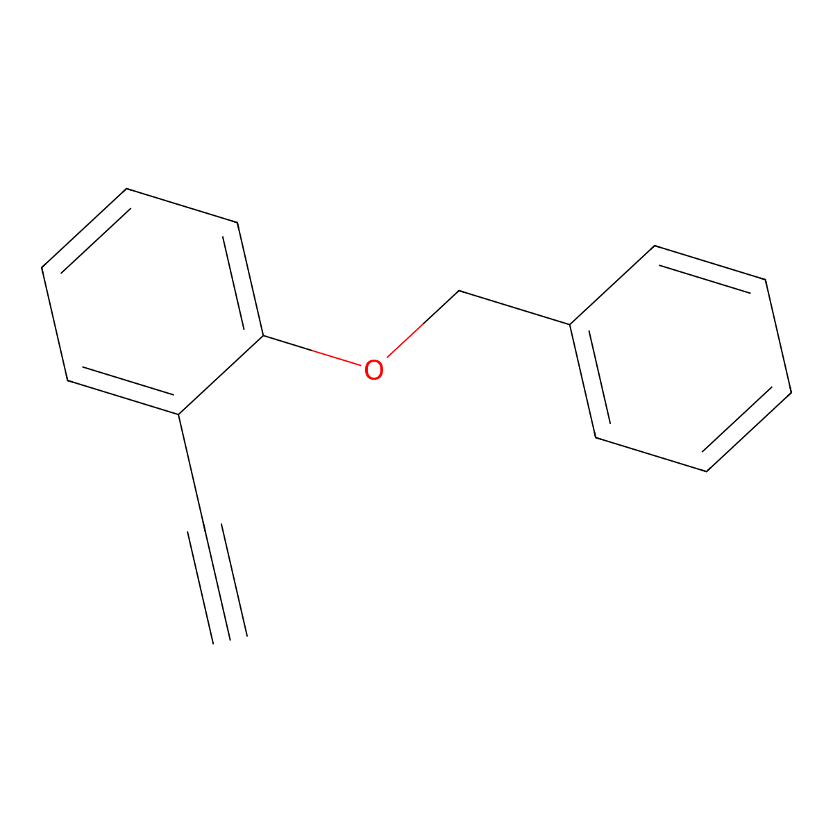 1-(Benzyloxy)-2-ethynylbenzene molecular structure, CAS 141106-98-1