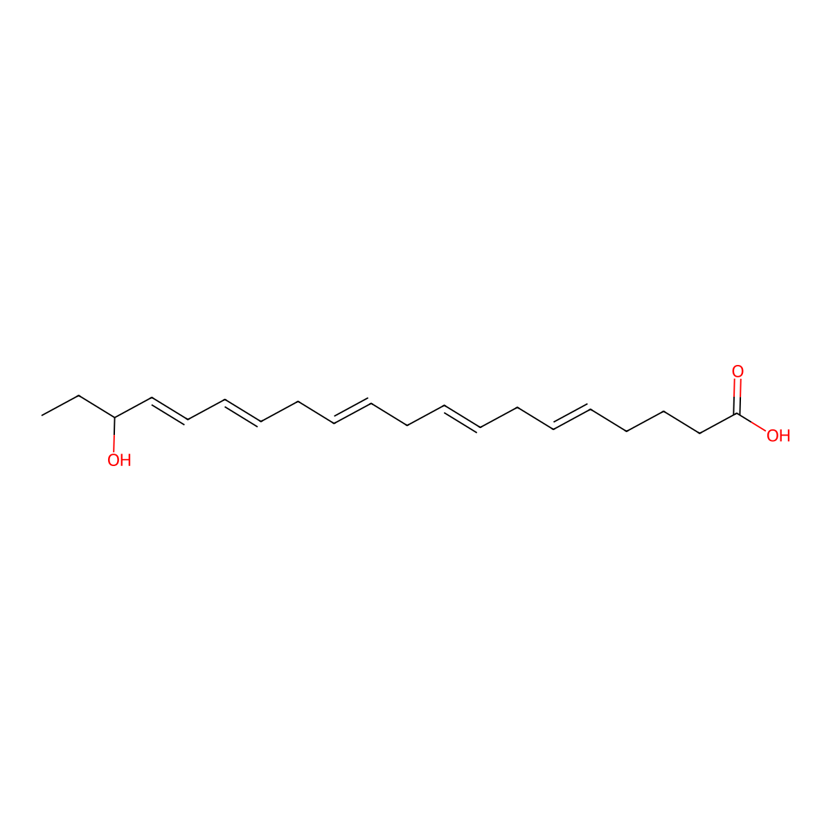 18-Hepe molecular structure, CAS 141110-17-0