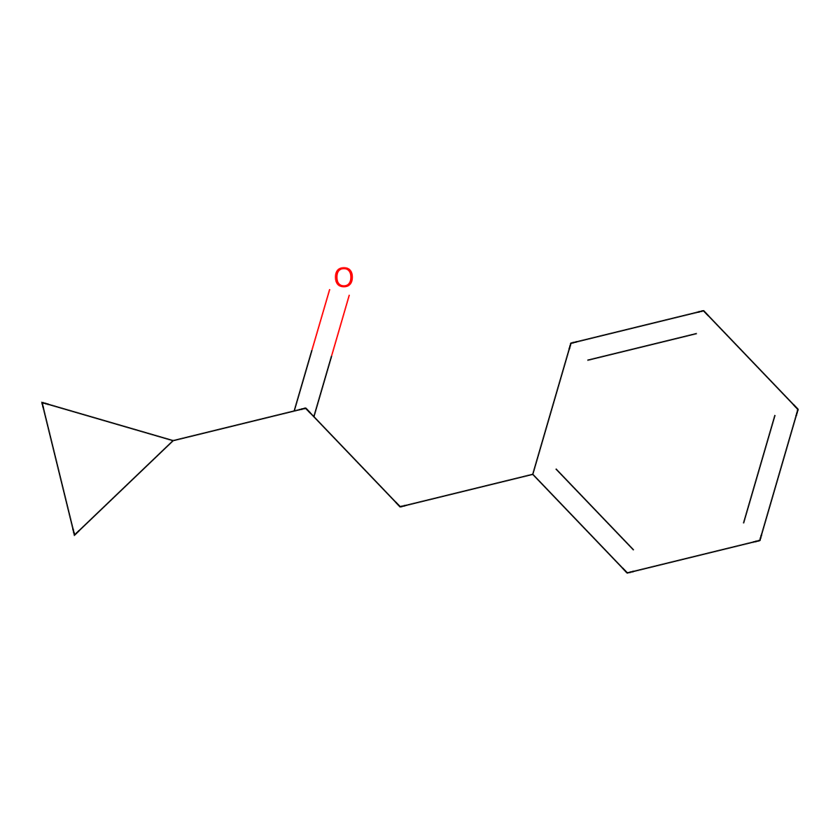 1-Cyclopropyl-2-phenylethan-1-one molecular structure, CAS 14113-94-1