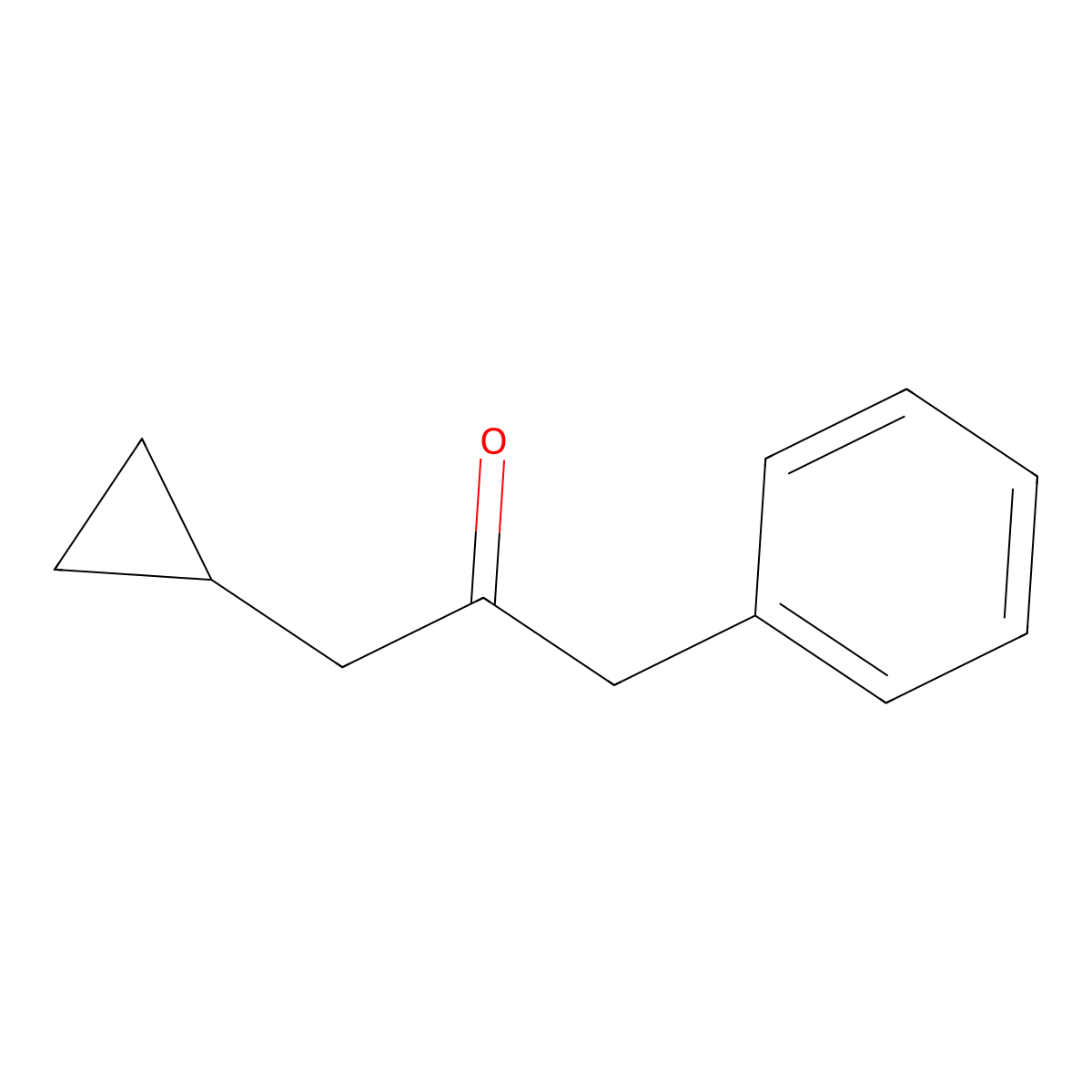 1-Cyclopropyl-3-phenylpropan-2-one molecular structure, CAS 14114-02-4