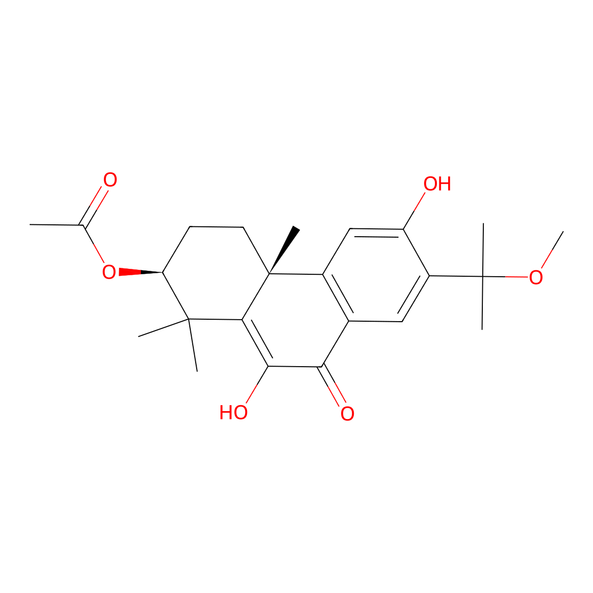 15-O-Methylgraciliflorin F molecular structure, CAS 1411994-51-8