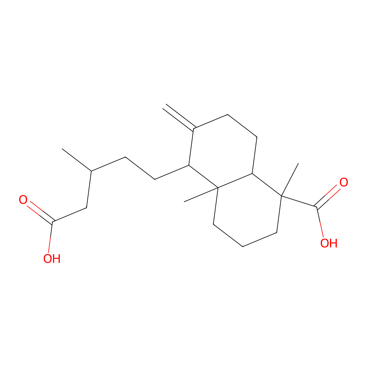 Pinifolic Acid molecular structure, CAS 1412-99-3