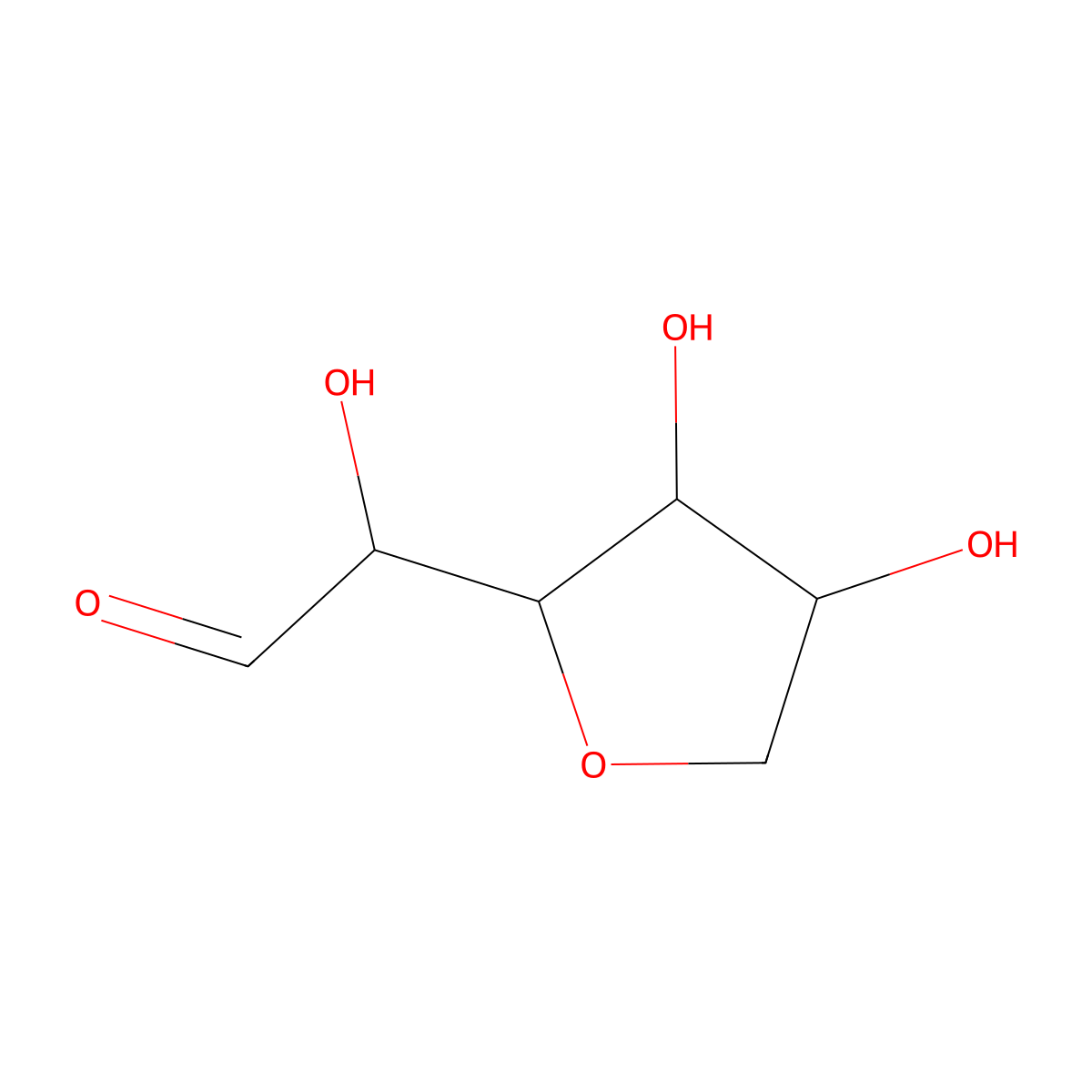 3,6-Anhydrogalactose molecular structure, CAS 14122-18-0