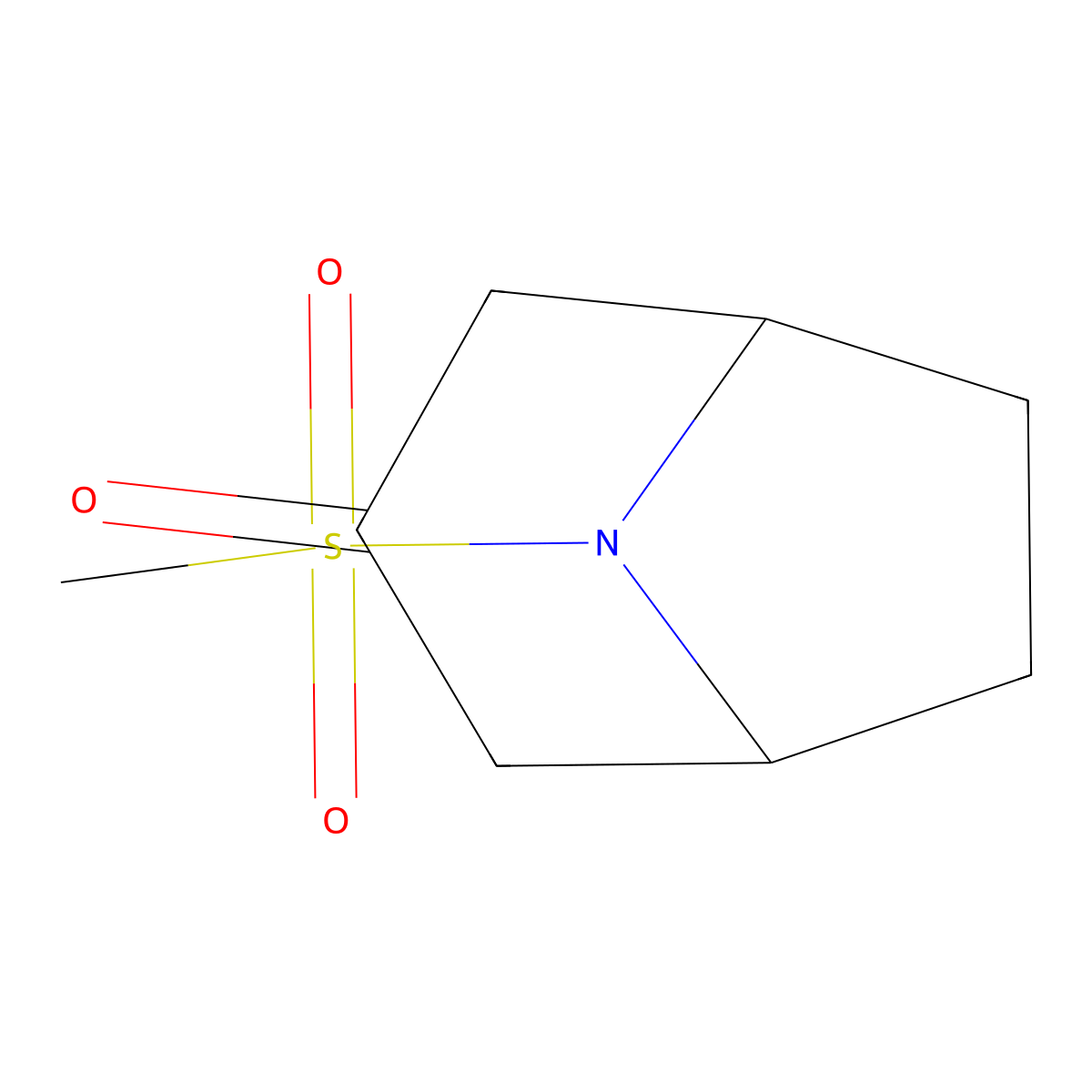 8-Methanesulfonyl-8-azabicyclo[3.2.1]octan-3-one molecular structure, CAS 1412433-64-7