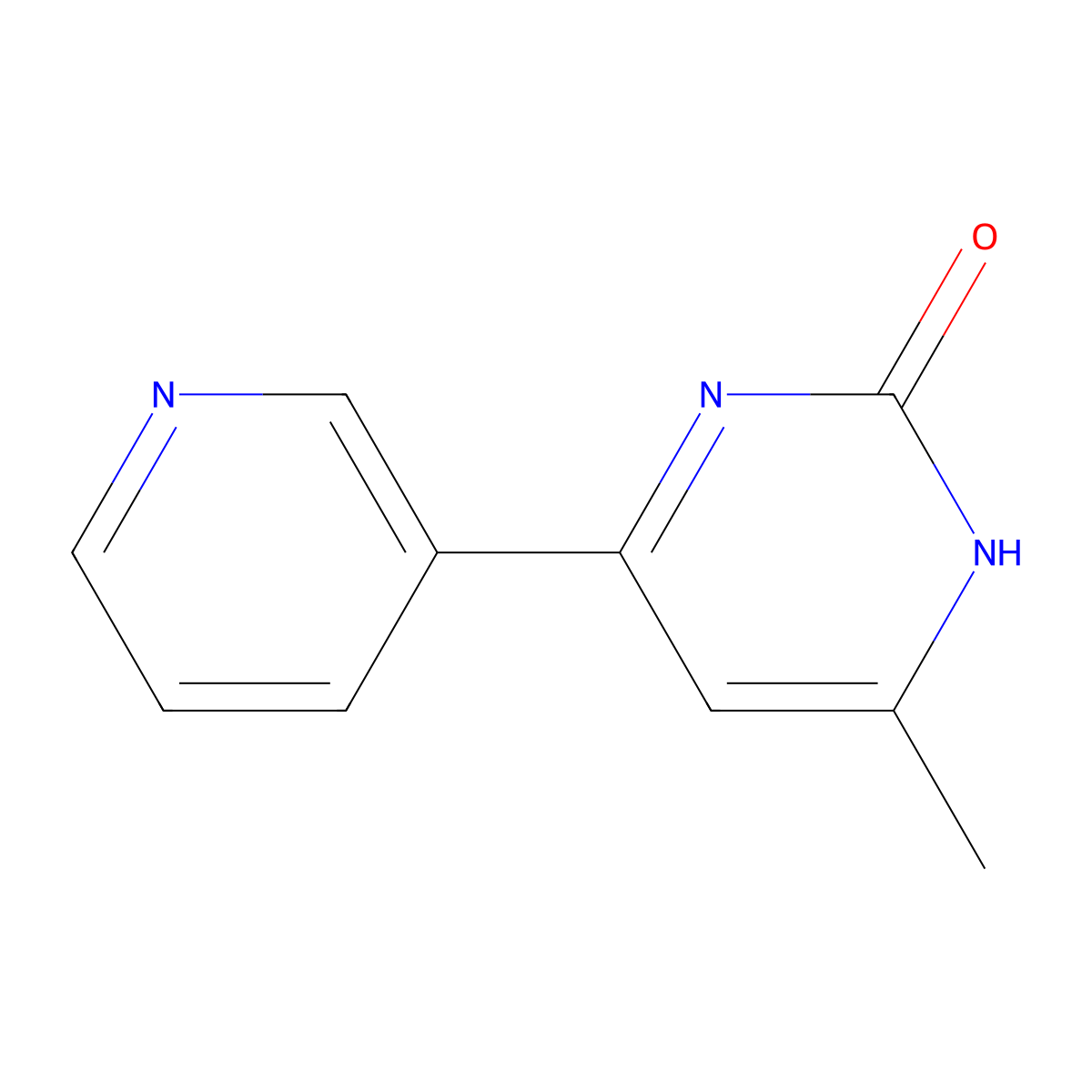 2-Hydroxy-4-(pyridin-3-yl)-6-methylpyrimidine molecular structure, CAS 1412953-37-7