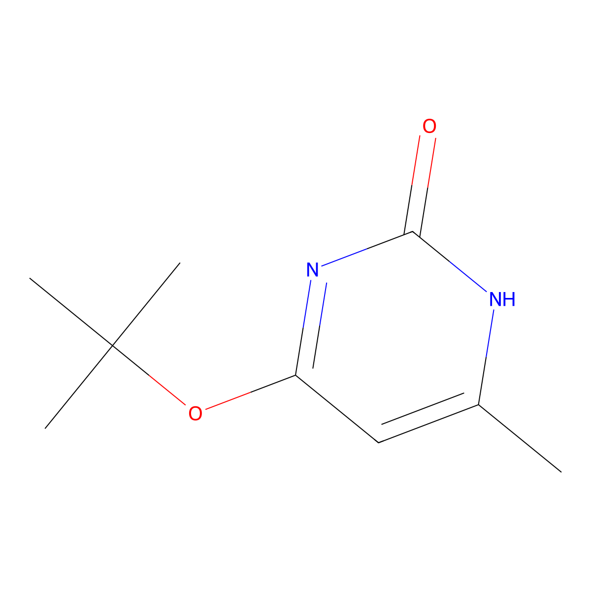 2-Hydroxy-4-(tert-butoxy)-6-methylpyrimidine molecular structure, CAS 1412960-74-7