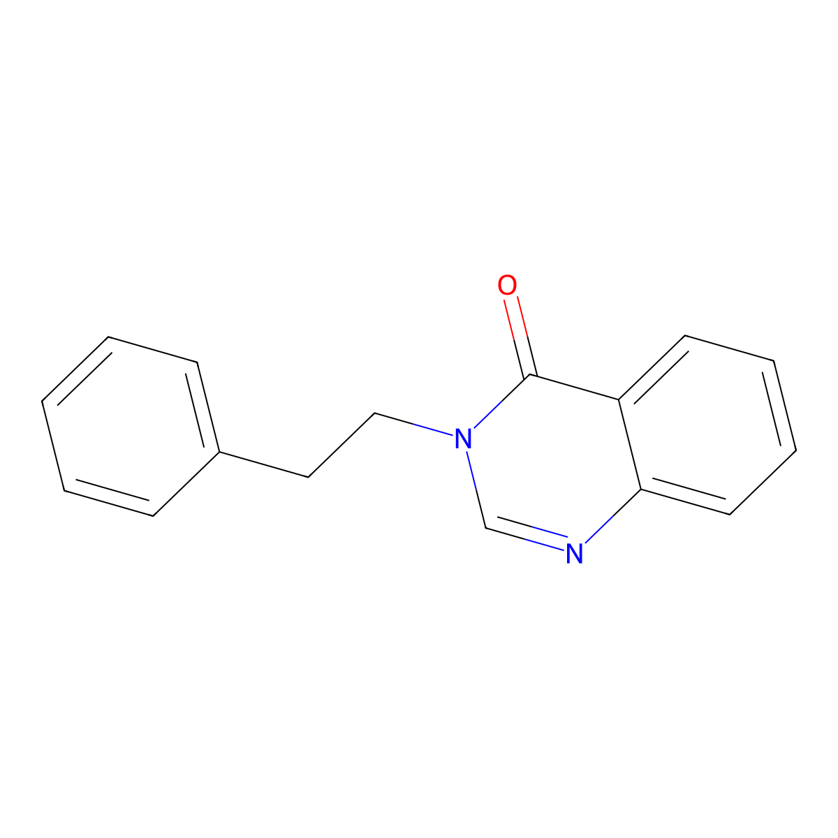 3-Phenethyl-3H-quinazolin-4-one molecular structure, CAS 141306-02-7