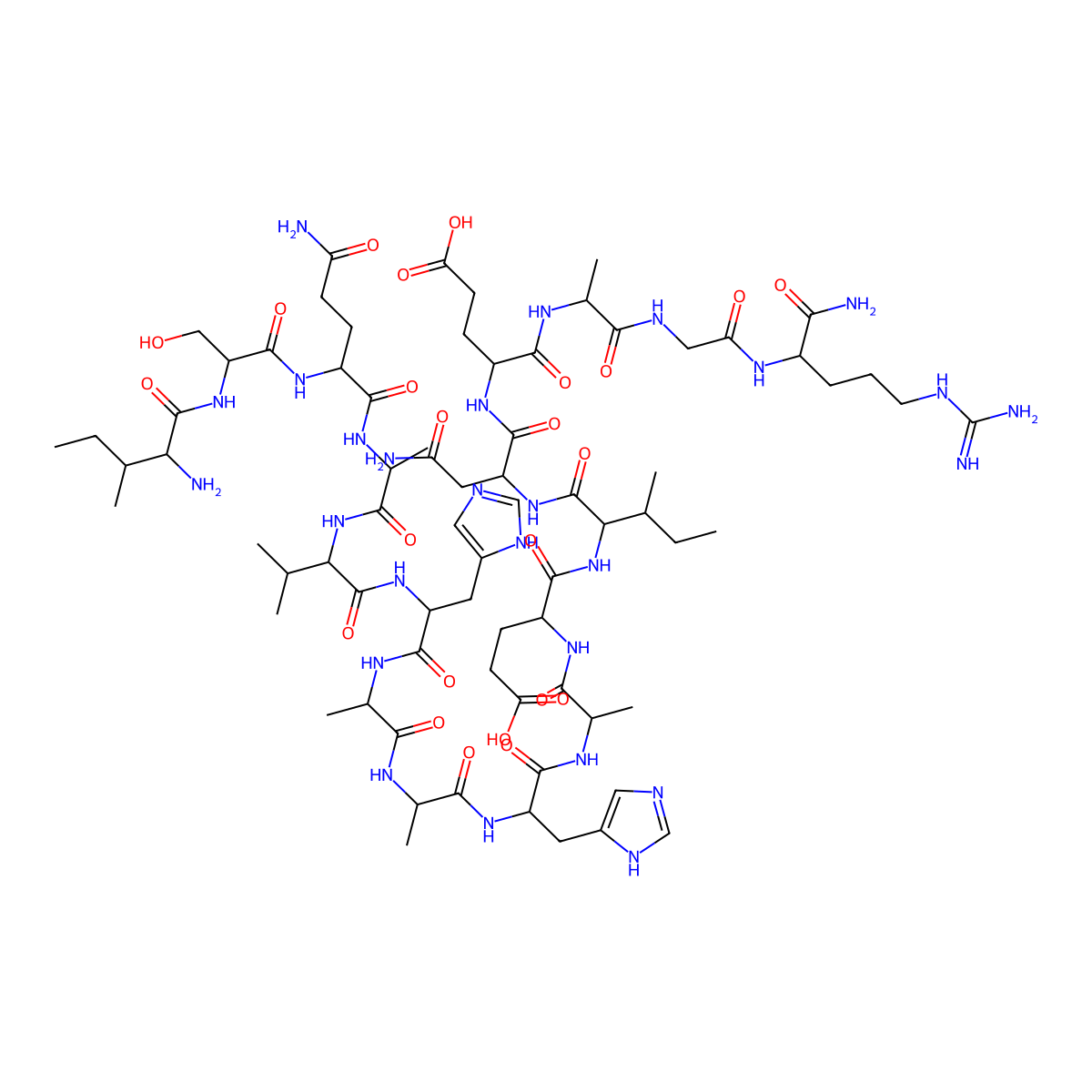 OVA peptide molecular structure, CAS 141312-45-0
