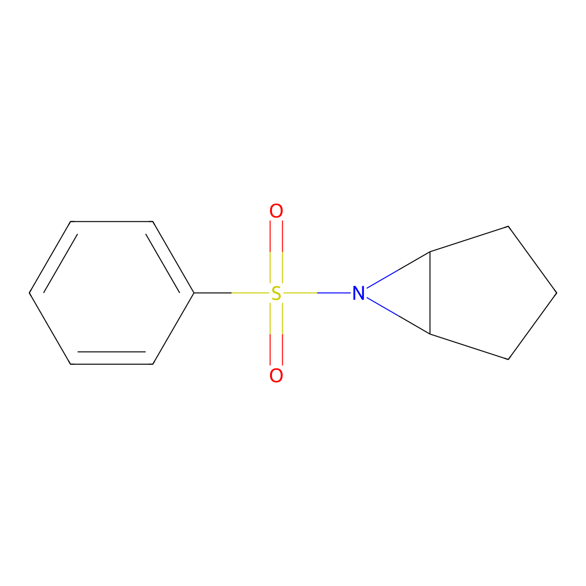6-(Benzenesulfonyl)-6-azabicyclo[3.1.0]hexane molecular structure, CAS 141336-05-2