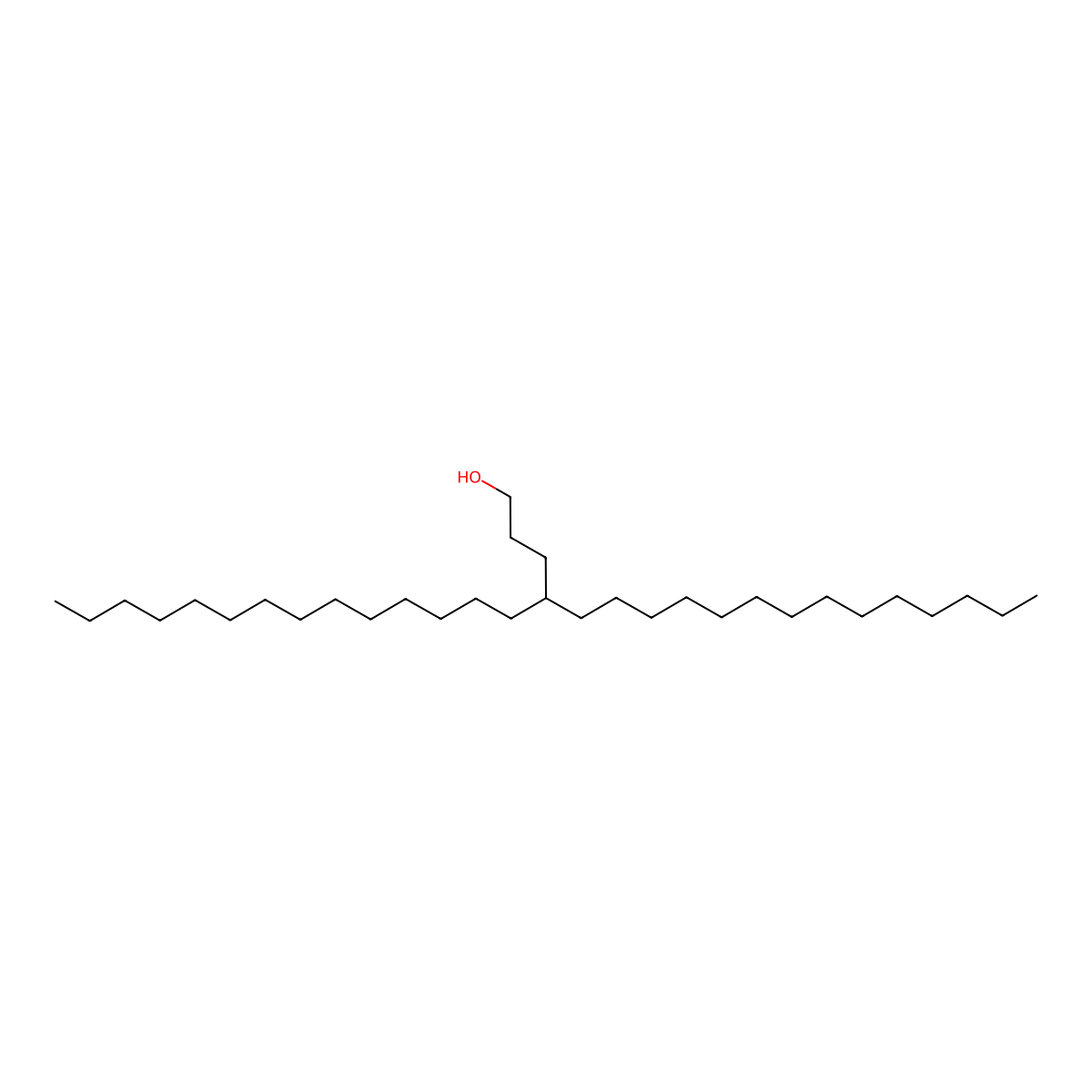 4-Tetradecyloctadecan-1-ol molecular structure, CAS 1413918-69-0