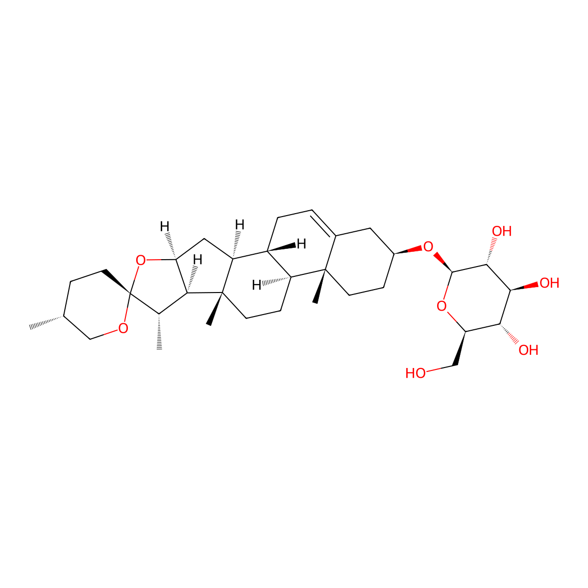 Trillin molecular structure, CAS 14144-06-0