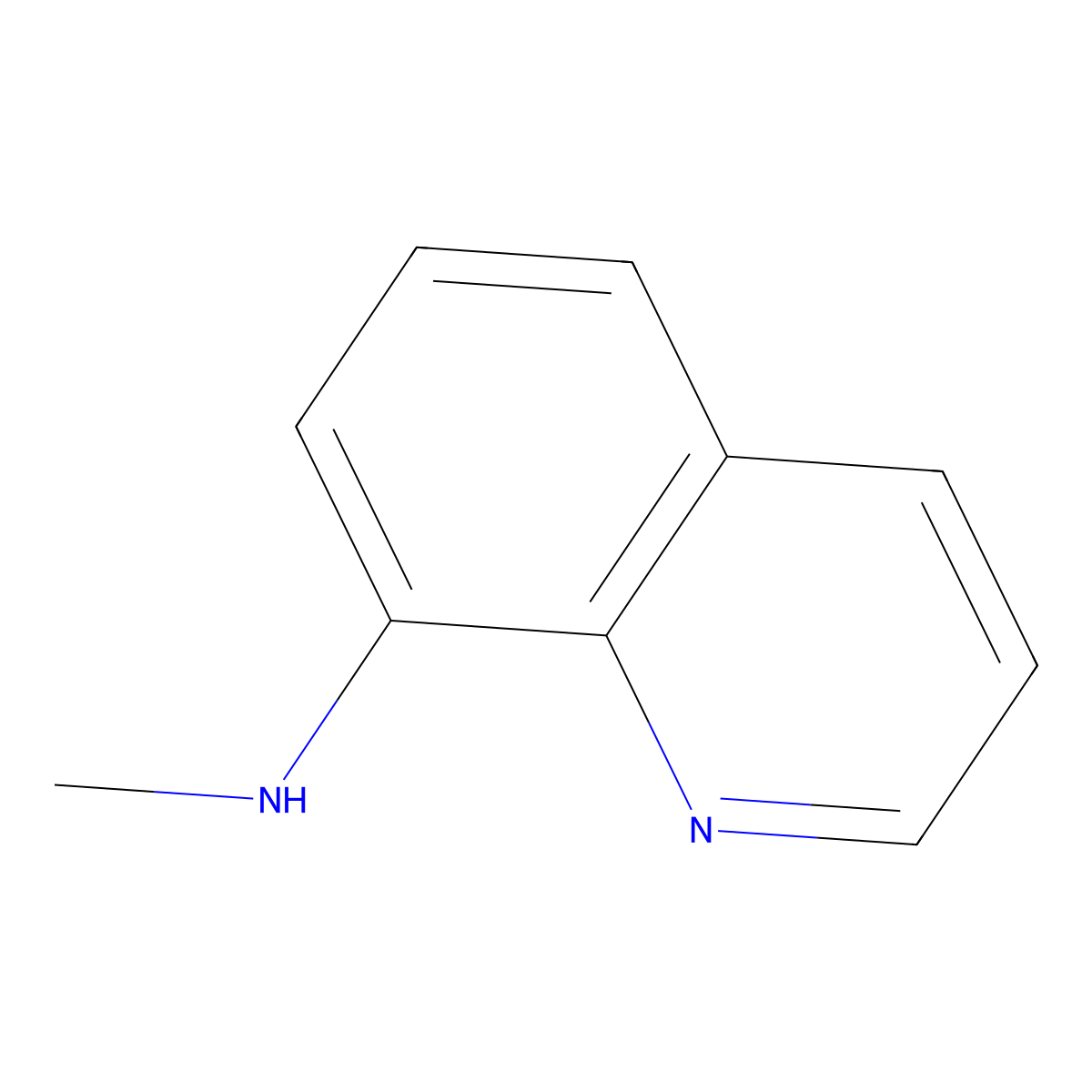 N-Methyl-8-quinolinamine molecular structure, CAS 14148-44-8