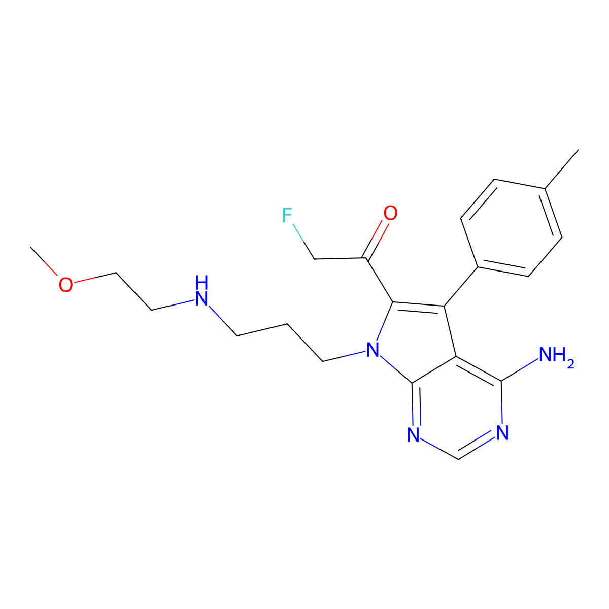 Fmk-mea molecular structure, CAS 1414811-15-6