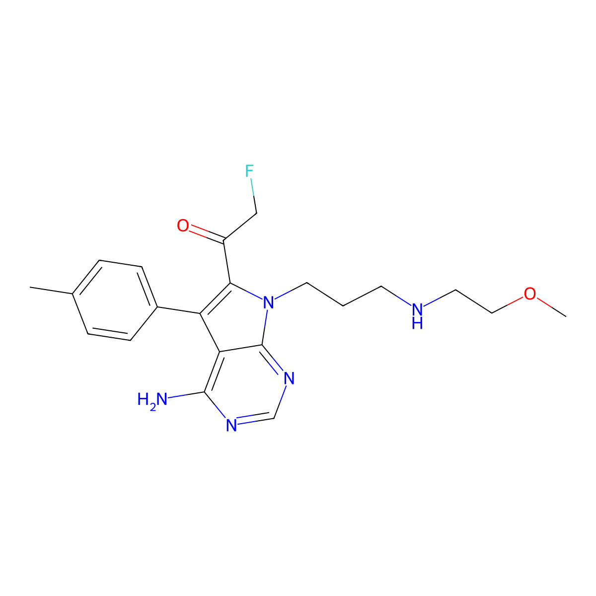 Fmk-mea molecular structure, CAS 1414811-15-6