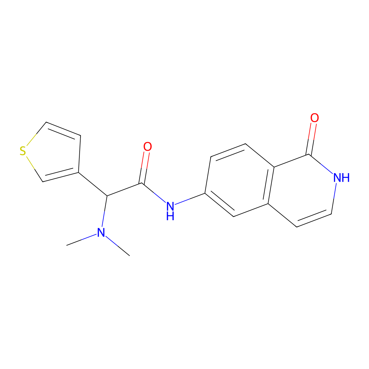 Verosudil molecular structure, CAS 1414854-42-4