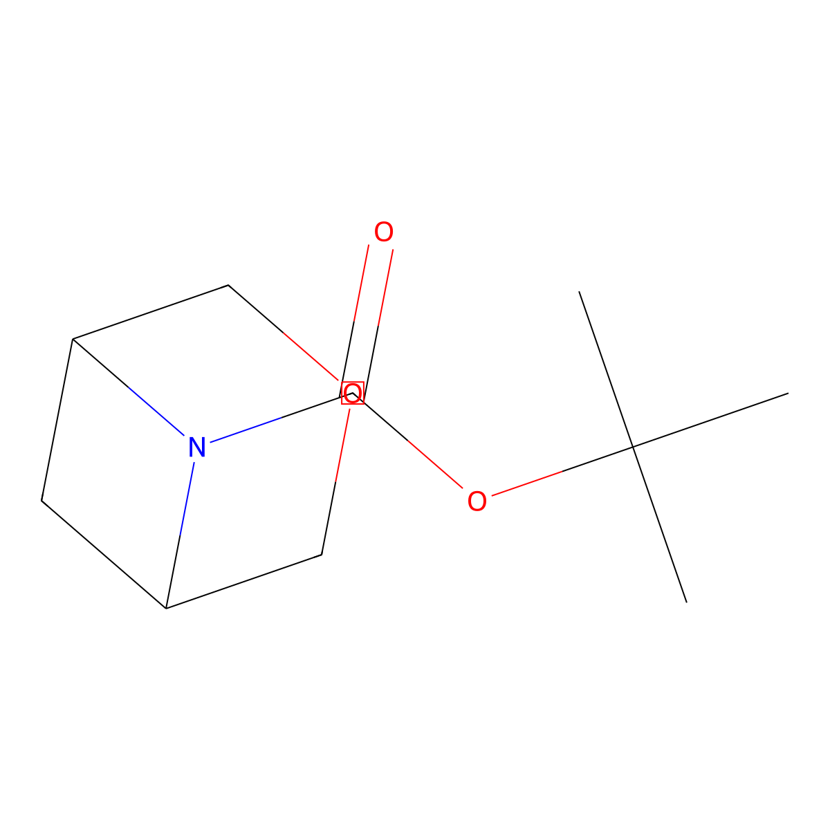 tert-Butyl 3-oxa-6-azabicyclo[3.1.1]heptane-6-carboxylate molecular structure, CAS 1414860-35-7